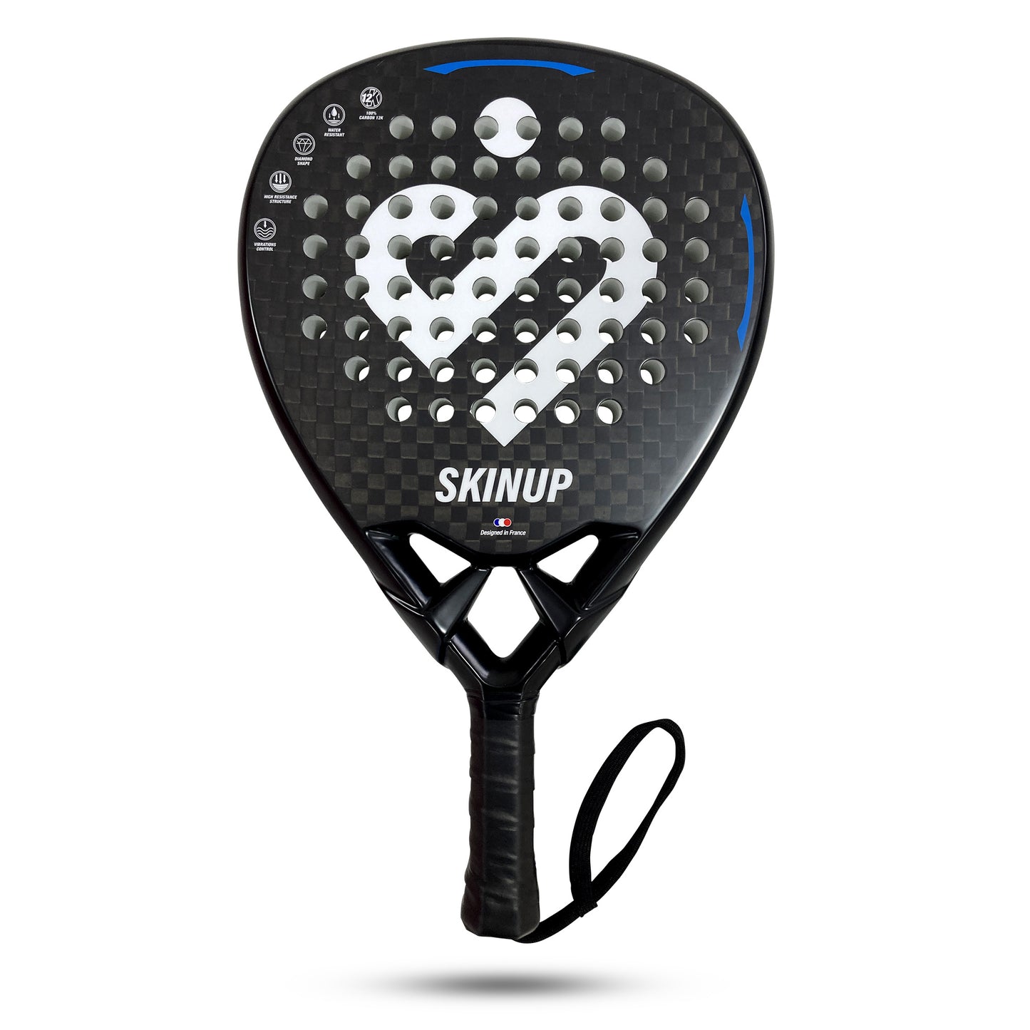 Raquette de Padel 12K Pro Carbon SKINUP SPORT