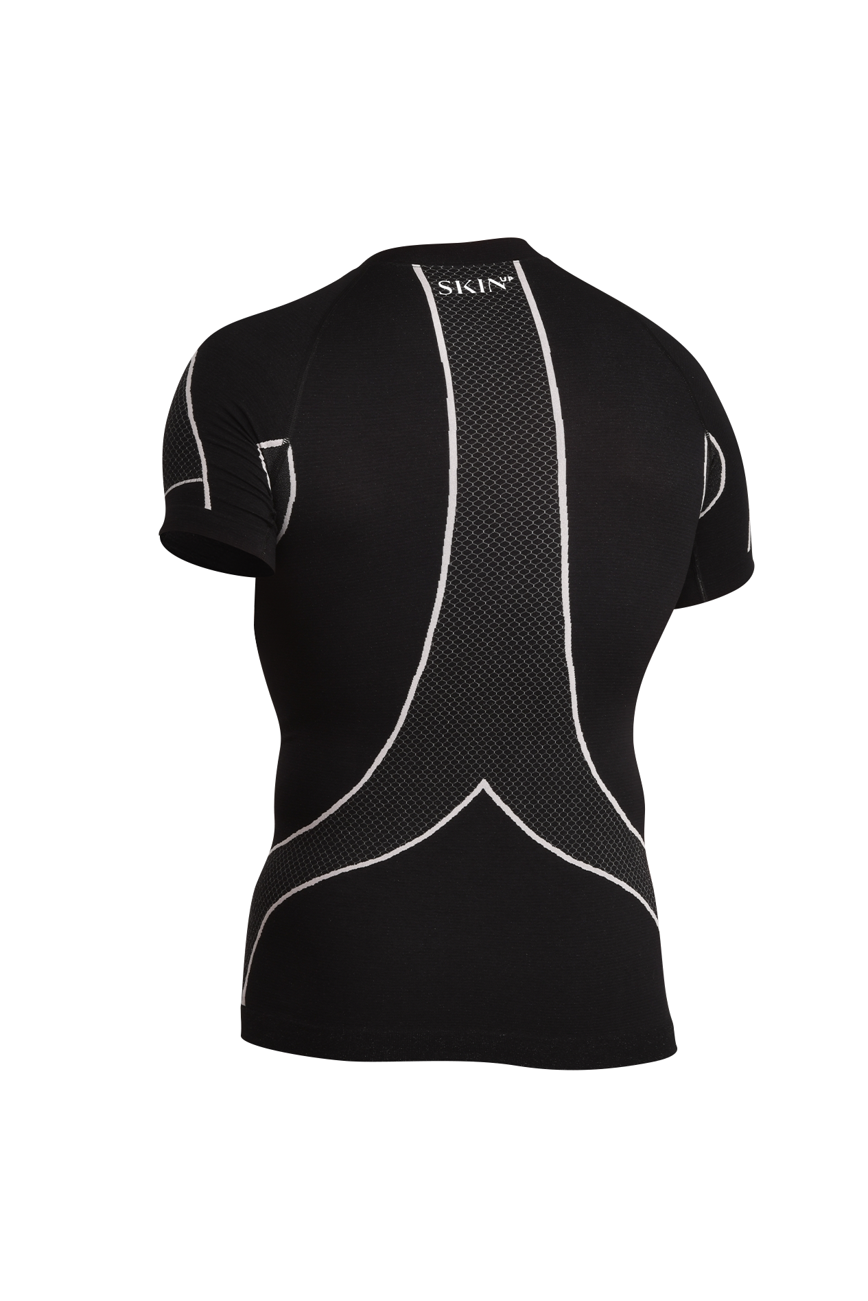 T-shirt de compression homme noir FLEXUP SKINUP SPORT