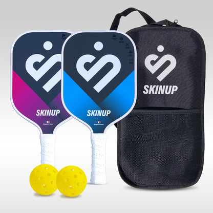 Kit 2 raquettes de pickleball Smart & Pro, 2 balles et une housse SKINUP SPORT