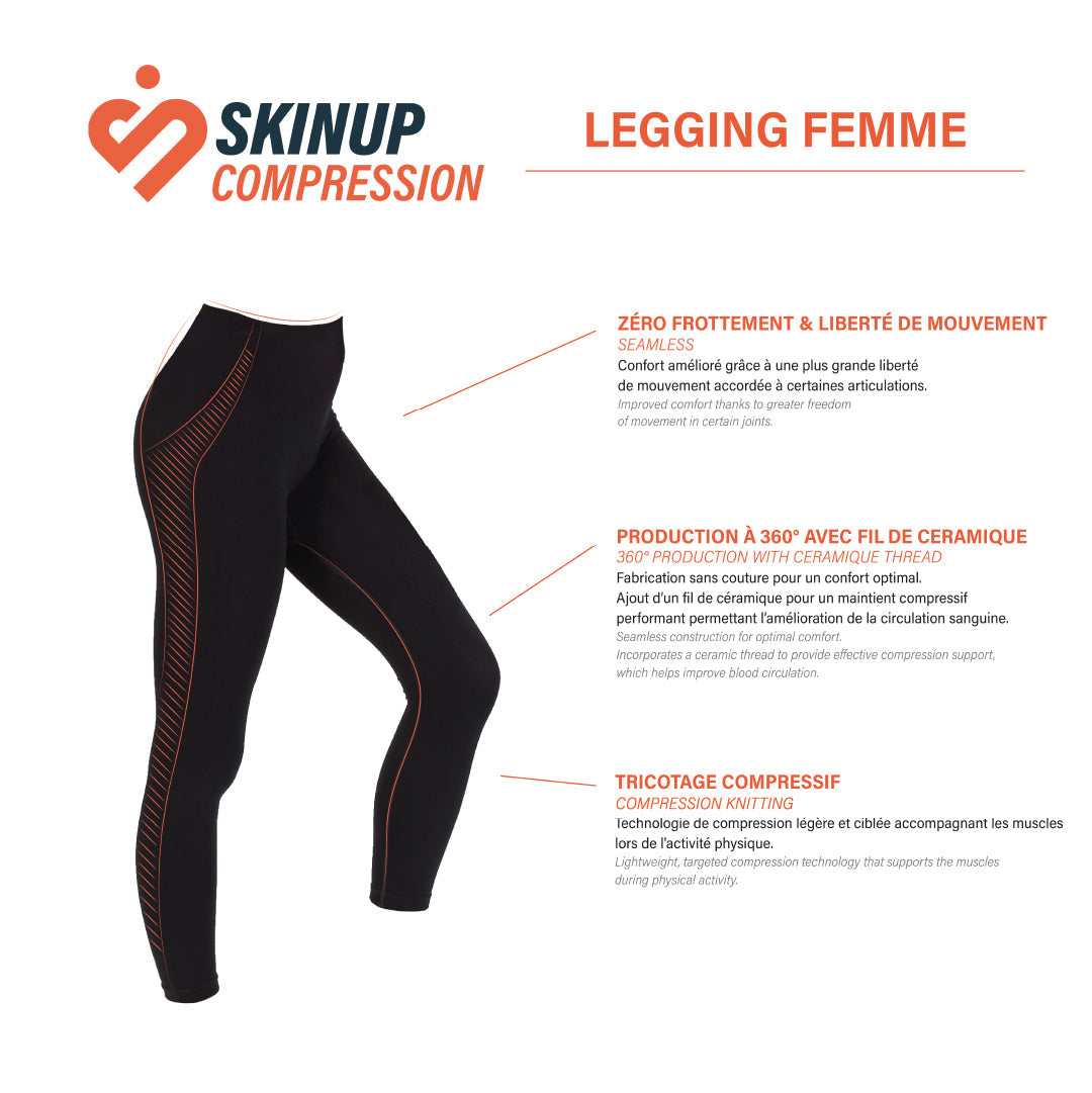 Visuel technique du legging seconde peau