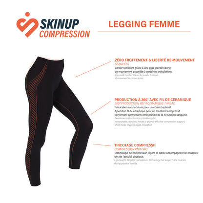 Visuel technique du legging seconde peau