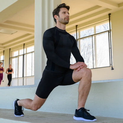 T-shirt maintien postural manches longues compression ferme FLEXUP®