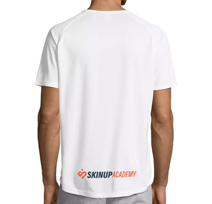 T-Shirt de sport - Adulte - Blanc - SKINUP ACADEMY