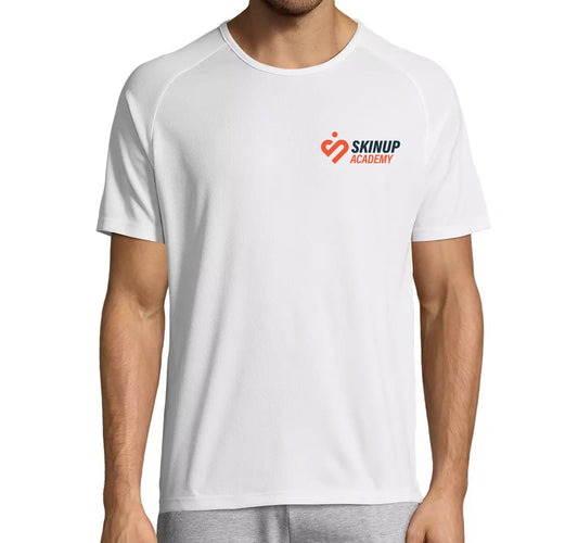 T-Shirt de sport - Adulte - Blanc - SKINUP ACADEMY