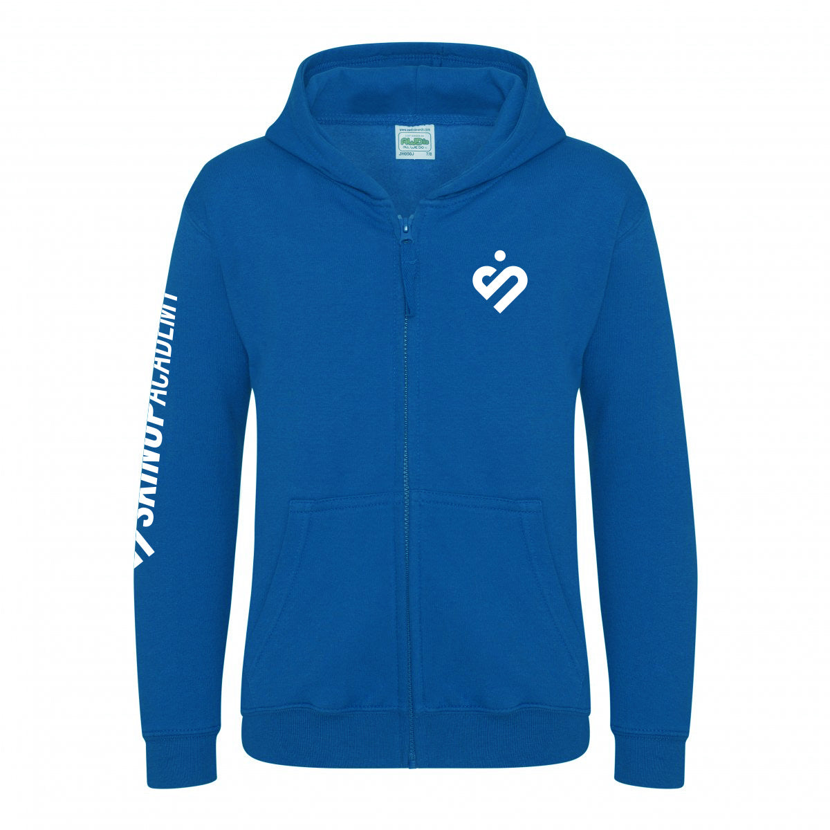 Sweat Zippé à Capuche Jeune - Bleu - SKINUP ACADEMY
