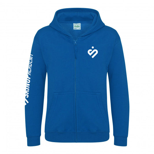 Sweat Zippé à Capuche Jeune - Bleu - SKINUP ACADEMY