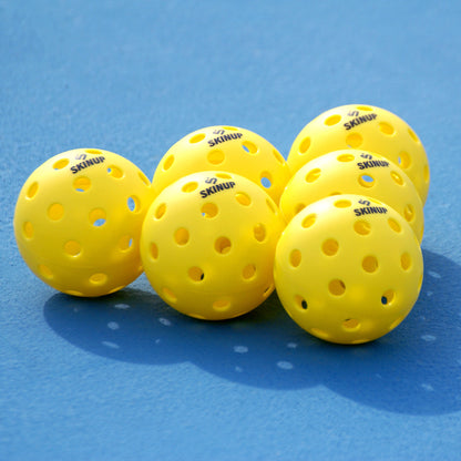 Lot de 6 balles de pickleball - SKINUP SPORT
