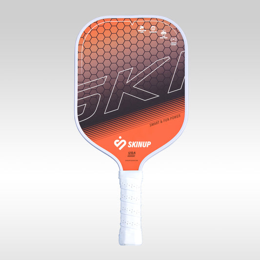 Raquette de pickleball Smart & Fun+ orange SKINUP SPORT