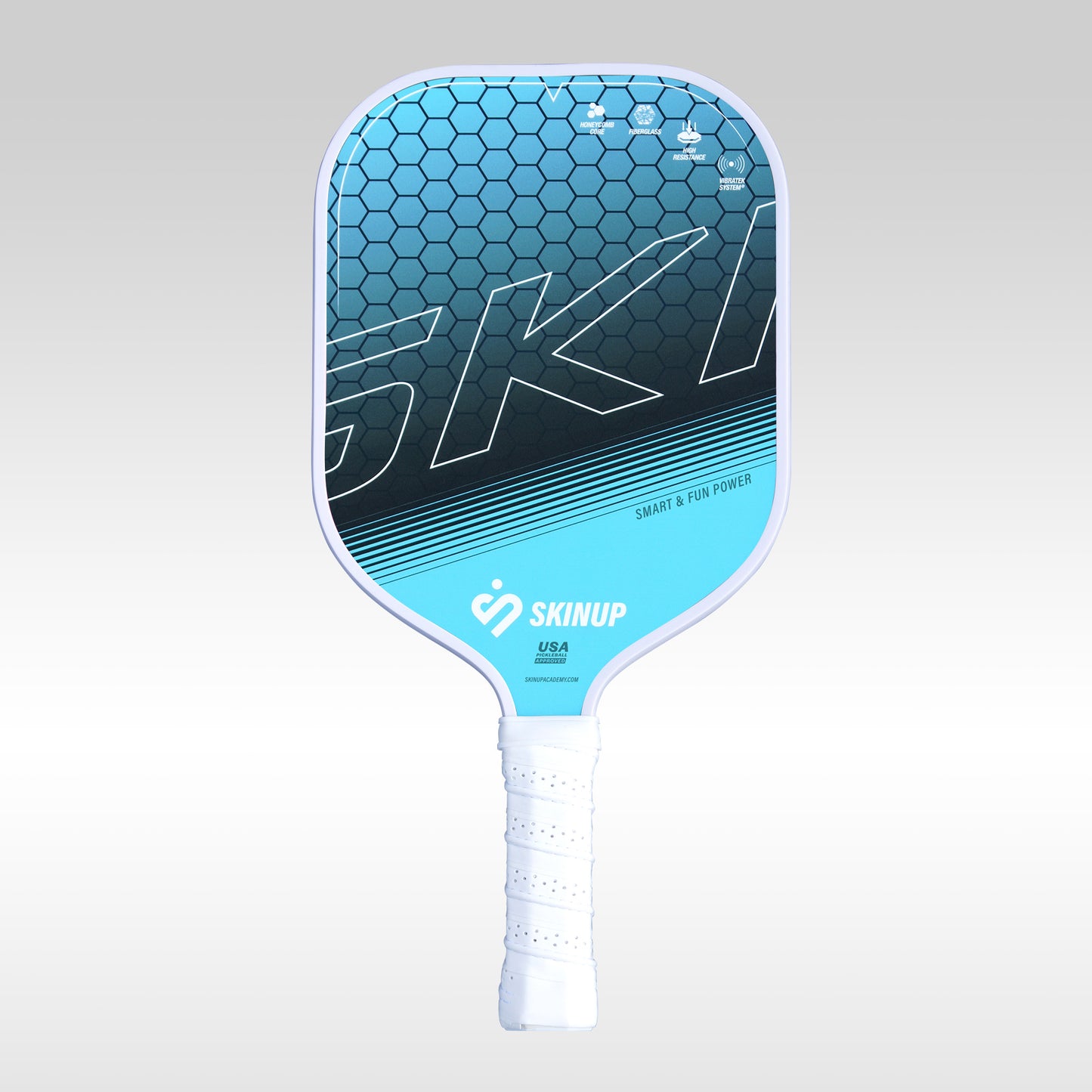 Raquette de pickleball Smart & Fun + 16 mm SKINUP SPORT