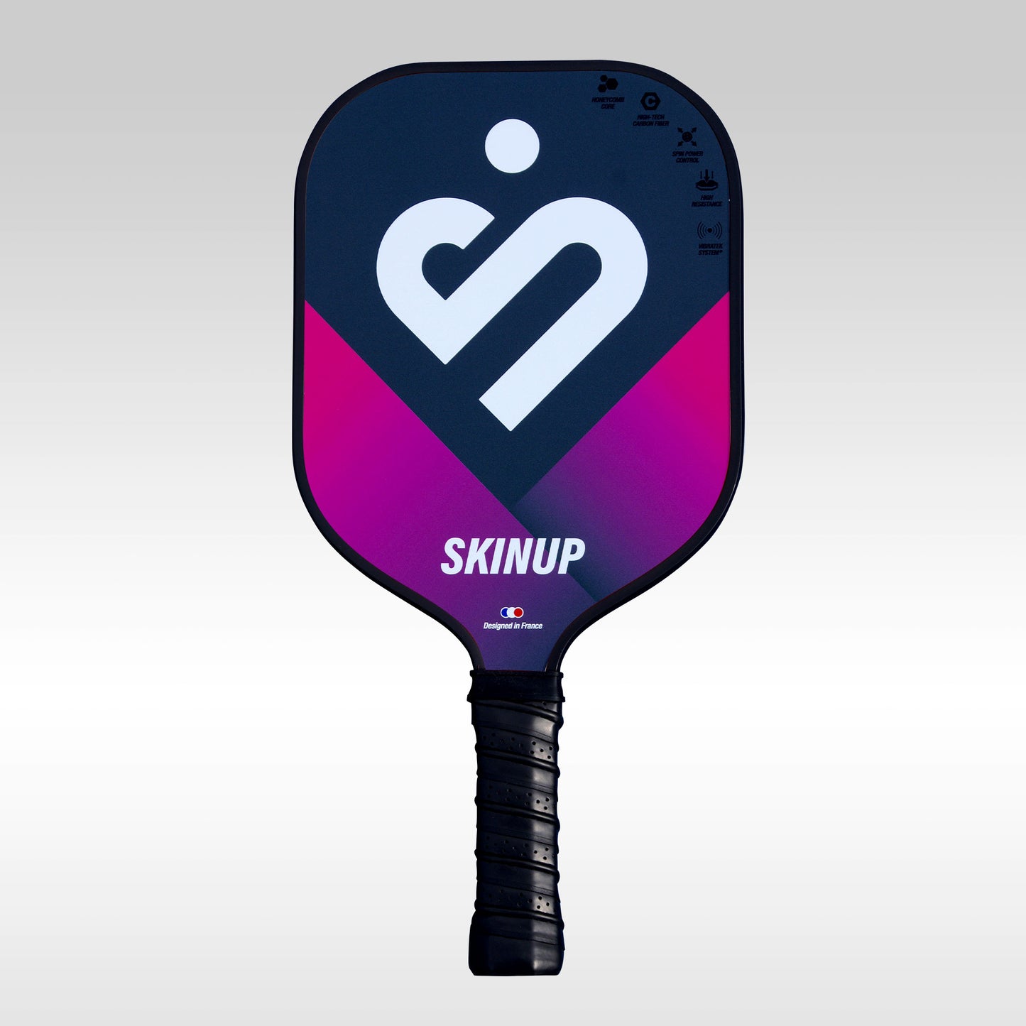 Raquette de pickleball Smart & Pro+ rose SKINUP SPORT