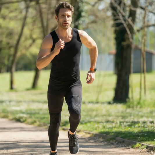 Lot de 2 Jambières / Genouillères de compression - SKINUP Sport