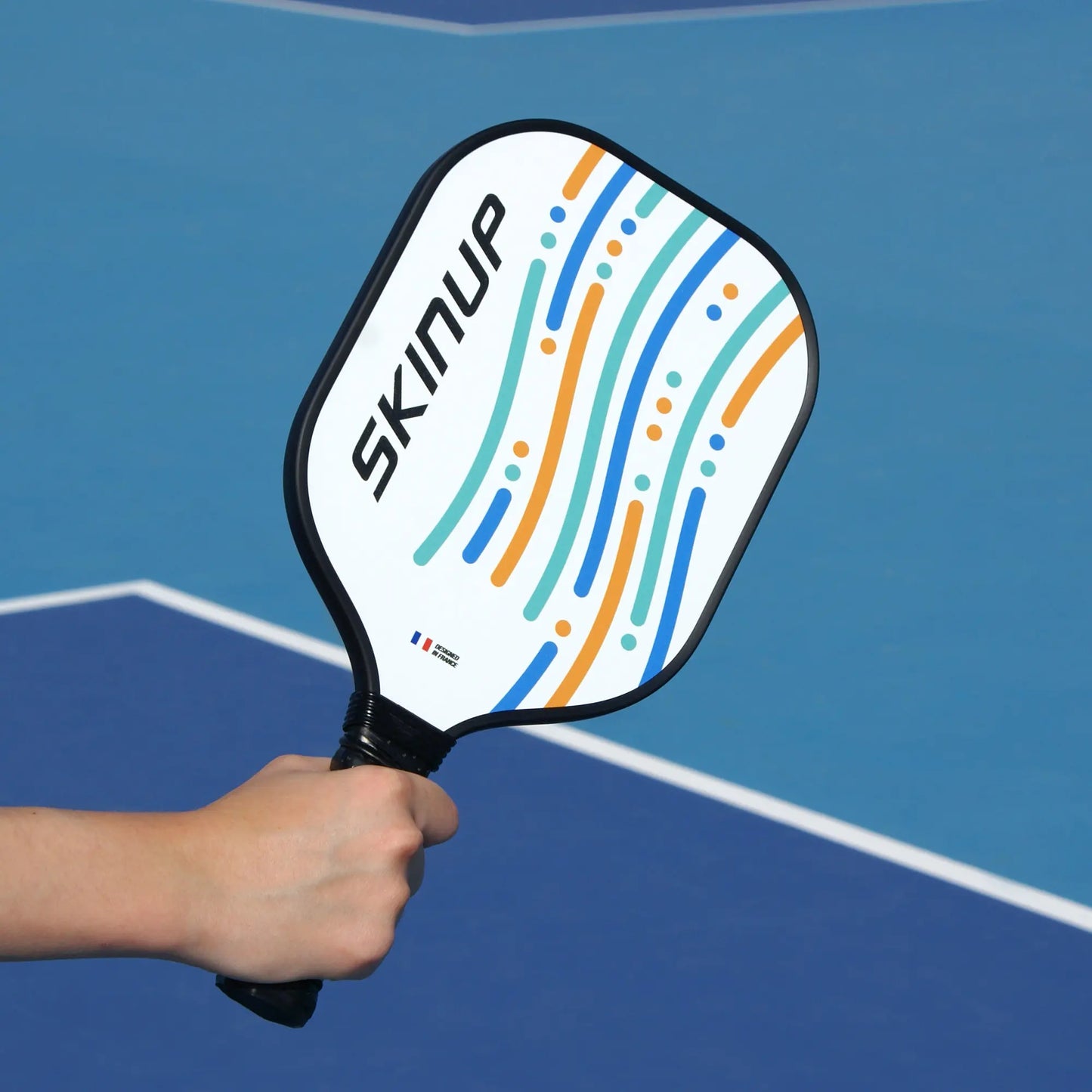 Raquette de pickleball enfant Kids+ blanc SKINUP SPORT