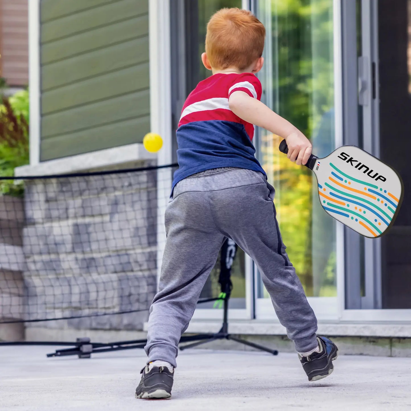 Raquette de pickleball enfant Kids+ blanc SKINUP SPORT