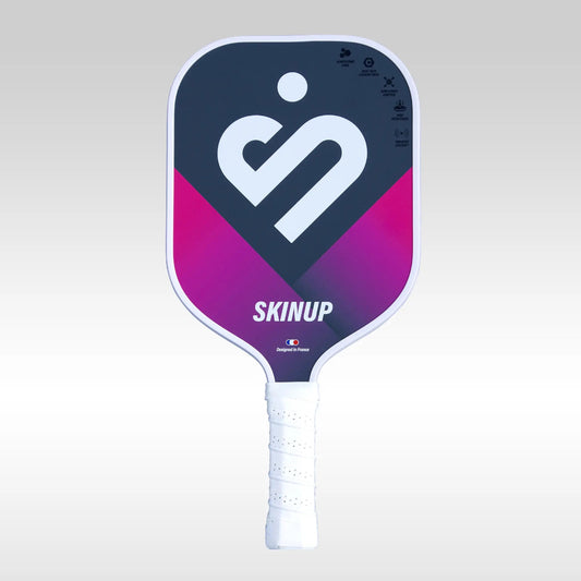Raquette pickleball Smart & Pro 13 mm rose SKINUP SPORT – vue principale