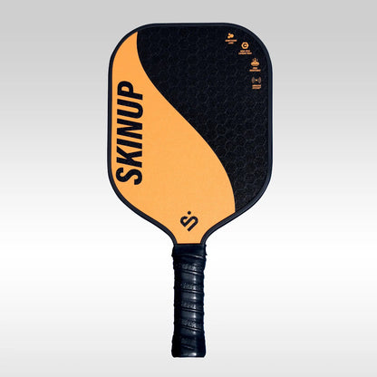 Raquette pickleball Yin Yang orange SKINUP SPORT – vue principale